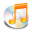 iTunes 7 Orange Icon 32x32 png